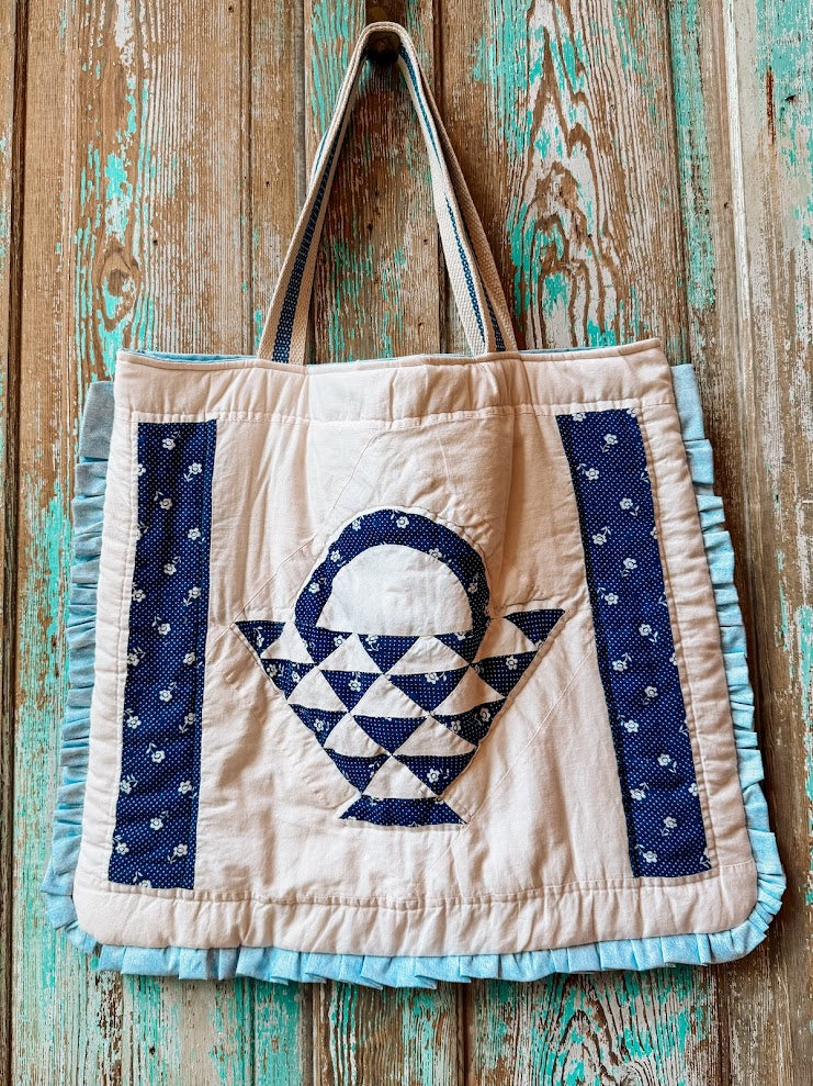 Upcycled Totes & Scarves
