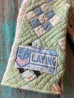 Upcycled "Alexander Jr" Vintage Quilt and Feedsack Pants: Child's 2T