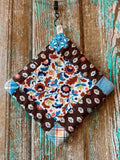 Upcycled Quilt Pot Holder: S1