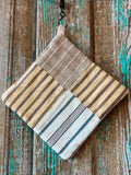 Upcycled Quilt Pot Holder: S9
