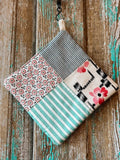 Upcycled Quilt Pot Holder: S8